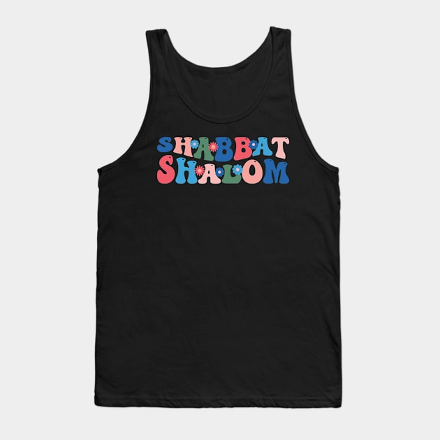 Shabbat Shalom Tank Top by DPattonPD